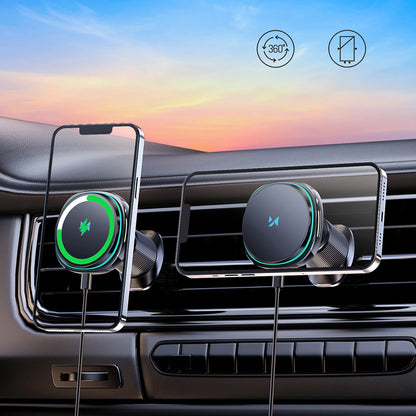 Draadloze Auto Oplader WZK WCT5-Q6S2Y, 15W, 1.67A, Zwart