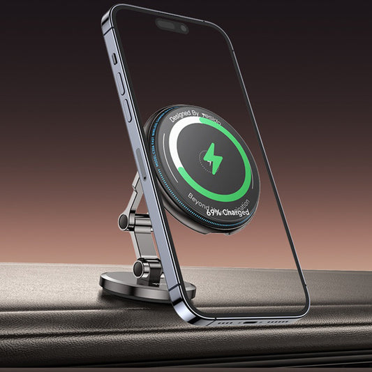 Draadloze Auto Oplader Yesido C306, 15W, 1.67A, Zwart