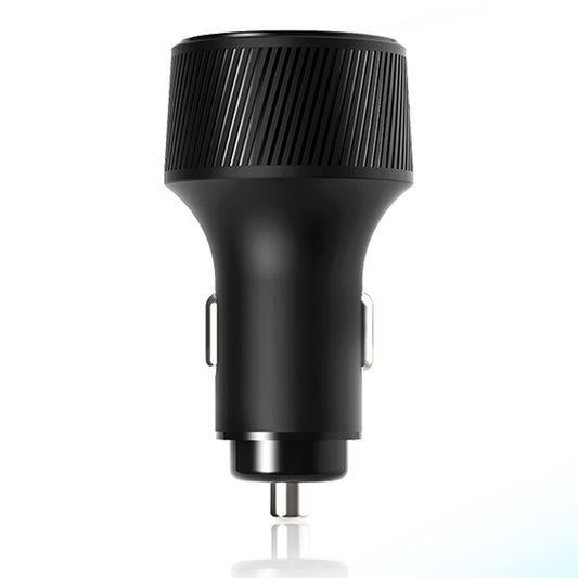 Autolader Yesido Y31 Display, 18W, 3A, 2 x USB-A, Zwart