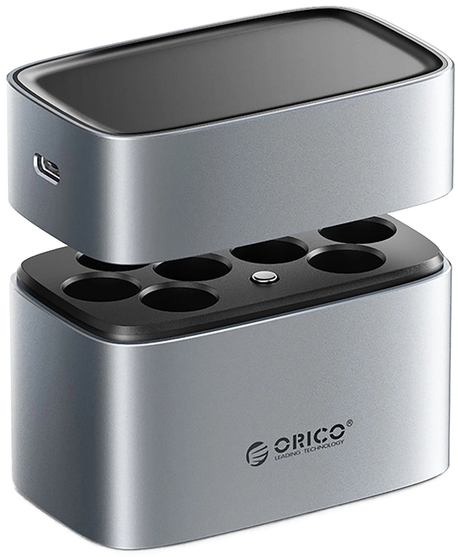 Orico EV8 Batterijlader, AA, Grijs