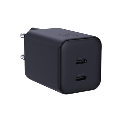 3MK Hyper Netlader, 45W, 2 x USB-C, Zwart