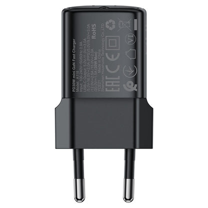 Acefast A118 Netwerkoplader, 30W, 3A, 1 x USB-C, Zwart