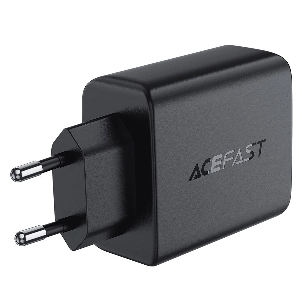 Acefast A61 Netlader, 45W, 3A, 2 x USB-A - 2 x USB-C, Zwart