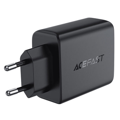 Acefast A61 Netlader, 45W, 3A, 2 x USB-A - 2 x USB-C, Zwart