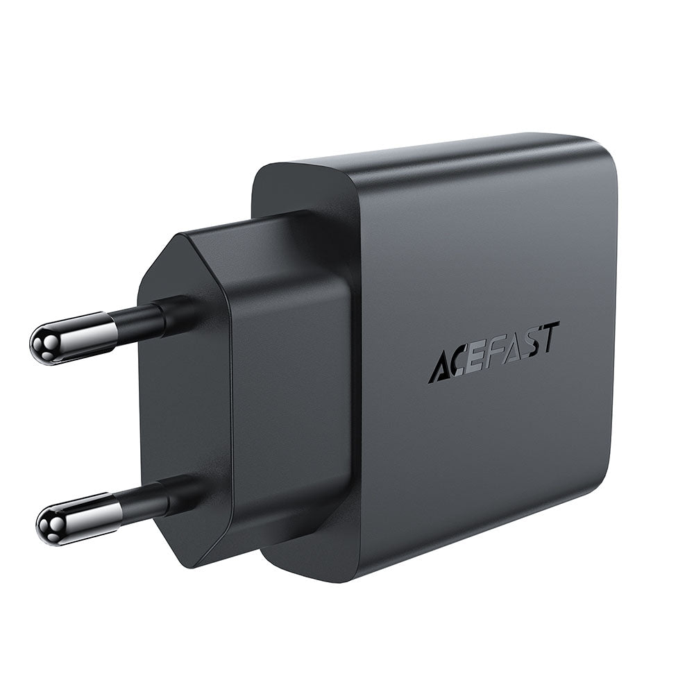 Netwerkoplader Acefast A69, 30W, 3A, 1 x USB-A - 1 x USB-C, Zwart