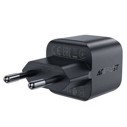 Netwerkoplader Acefast A77, 30W, 3A, 1 x USB-C, Zwart