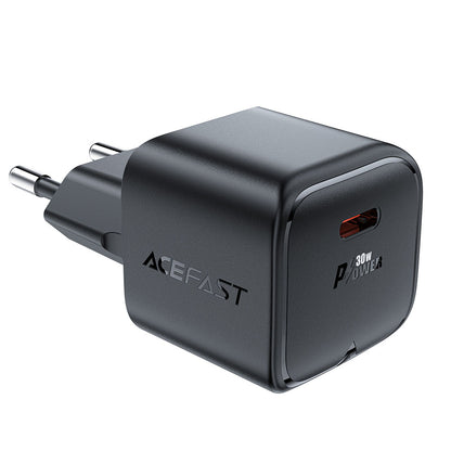 Netwerkoplader Acefast A77, 30W, 3A, 1 x USB-C, Zwart