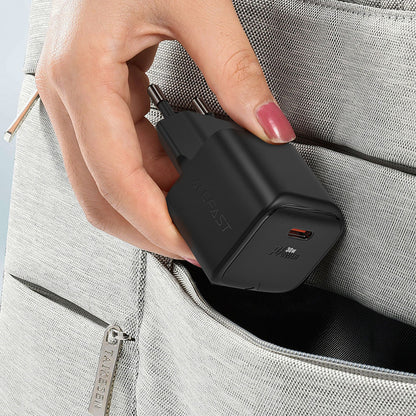 Netwerkoplader Acefast A77, 30W, 3A, 1 x USB-C, Zwart