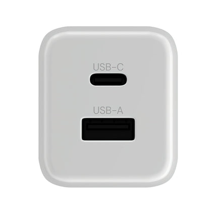 Allity Netwerkoplader. ATC-01-45WCC Fast, 45W, 3A, 1 x USB-A - 1 x USB-C, Wit