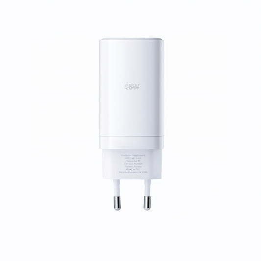 Allity Netwerkoplader. ATC-01-65WACC Fast, 65W, 3.25A, 1 x USB-A - 2 x USB-C, Wit