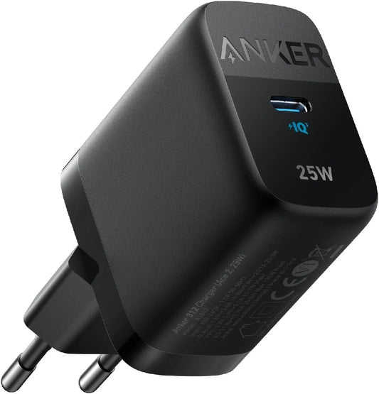 Anker 312 Ace Netlader, 25W, 1 x USB-C, Zwart A2642G11