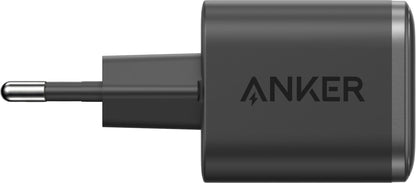 Anker Nano Display Netlader, 45W, 3A, 1 x USB-C, Zwart A121DG11
