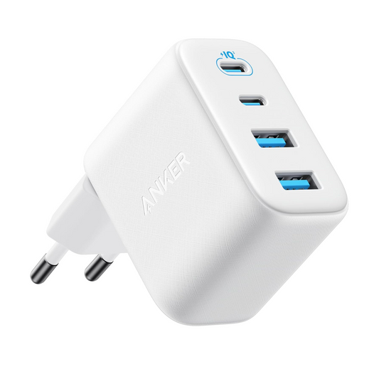 Anker Zolo Netlader, 50W, 3A, 2 x USB-A - 2 x USB-C, Wit A121EG21