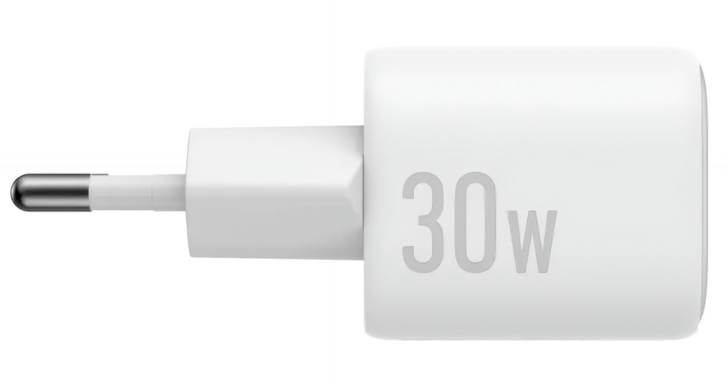 Anker Zolo Netwerkoplader, 30W, 3A, 1 x USB-C, Wit A2698G21