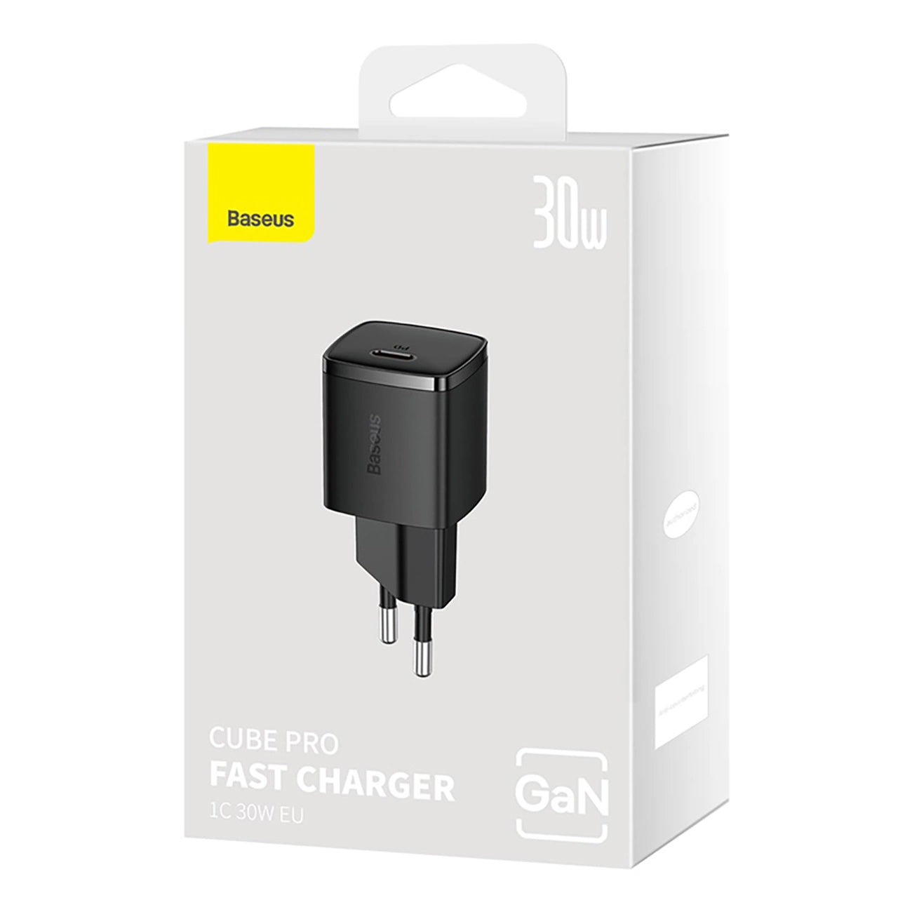 Netwerkoplader Baseus Cube Pro, 30W, 3A, 1 x USB-C, Zwart CCXF000301