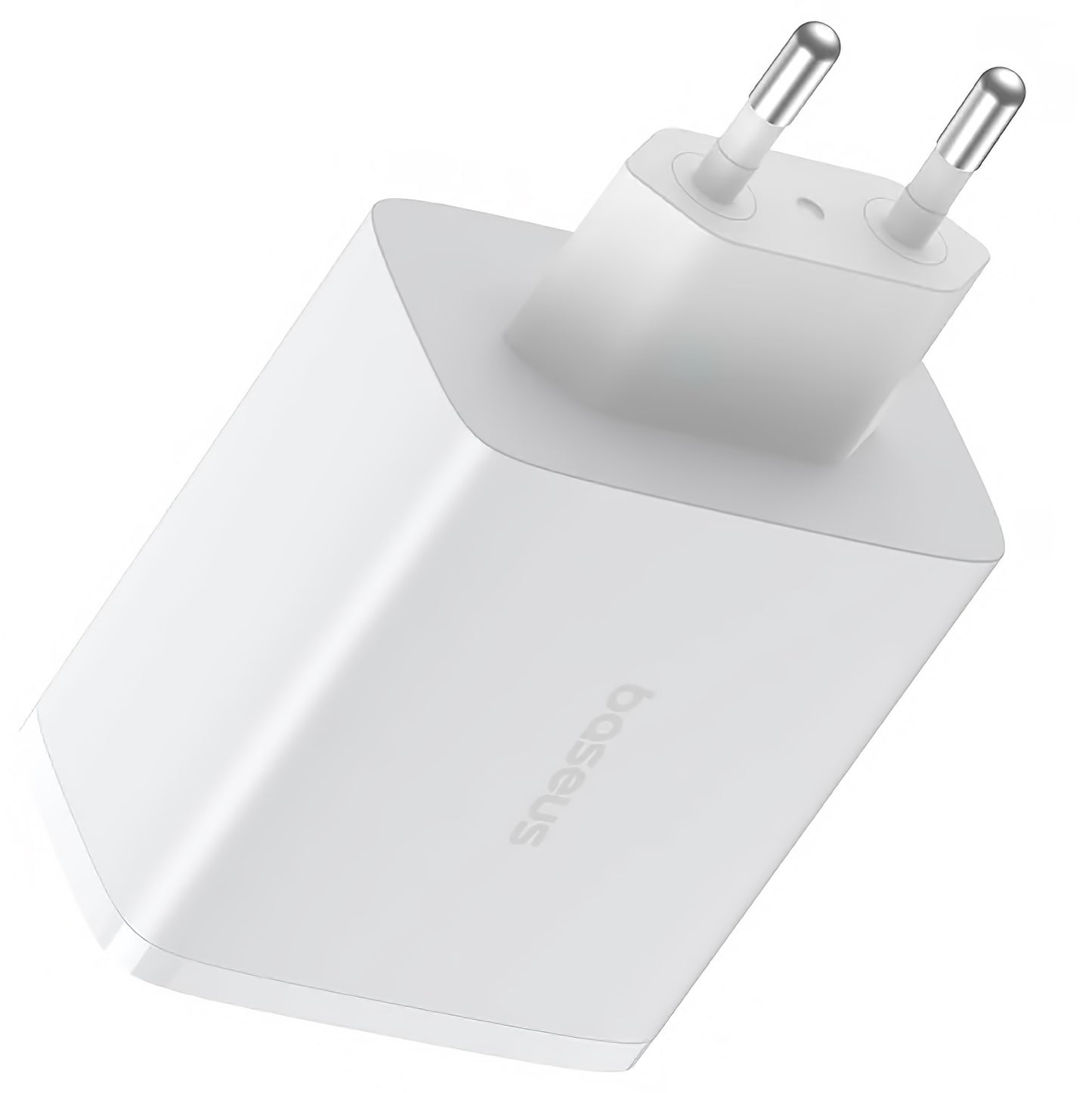 Baseus Cube Pro Power Adapter, 65W, 3.25A, 1 x USB-A - 2 x USB-C, White P10152301213-00