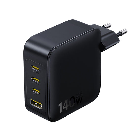 Baseus EnerFill FH11 Netwerkoplader, 140W, 5A, 1 x USB-A - 3 x USB-C, Zwart E0121J00