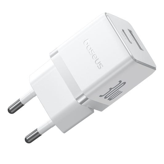 Baseus Palm Netwerkoplader, 30W, 3A, 1 x USB-A - 1 x USB-C, Wit P1011160A213-00