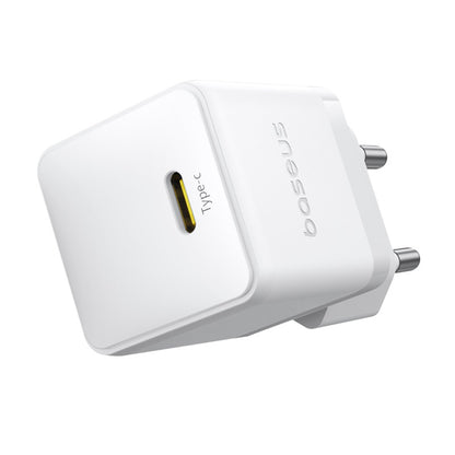 Baseus Palm Netwerkoplader, 20W, 3A, 1 x USB-C, Wit P10111602213-00