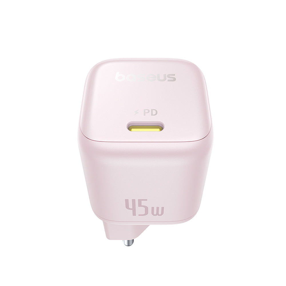 Baseus PicoGo Netwerkoplader, 45W, 3A, 1 x USB-C, Roze P10176800413-00