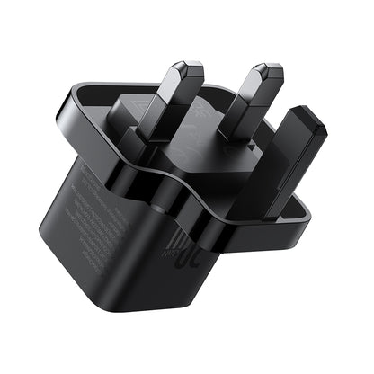 Baseus UK Netwerkoplader, 20W, 3A, 1 x USB-C, Zwart P10110907113-00