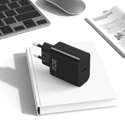 Blavec BC-14-netadapter, 30 W, 3 A, 1 x USB-C, zwart