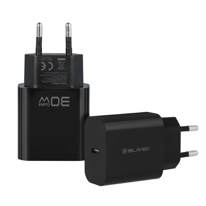 Blavec BC-14-netadapter, 30 W, 3 A, 1 x USB-C, zwart