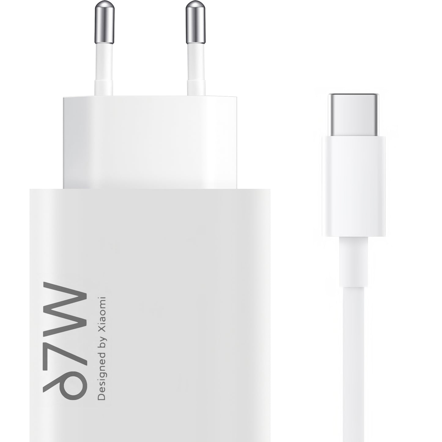 Xiaomi Netwerkoplader met USB-C kabel, 67W, 6.2A, 1 x USB-A, Wit BHR9465EU