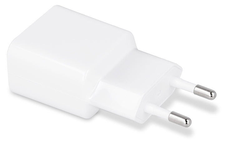 Netlader met USB-C-kabel MaXlife MXTC-01, 10,5W, 2,1A, 1 x USB-A, Wit