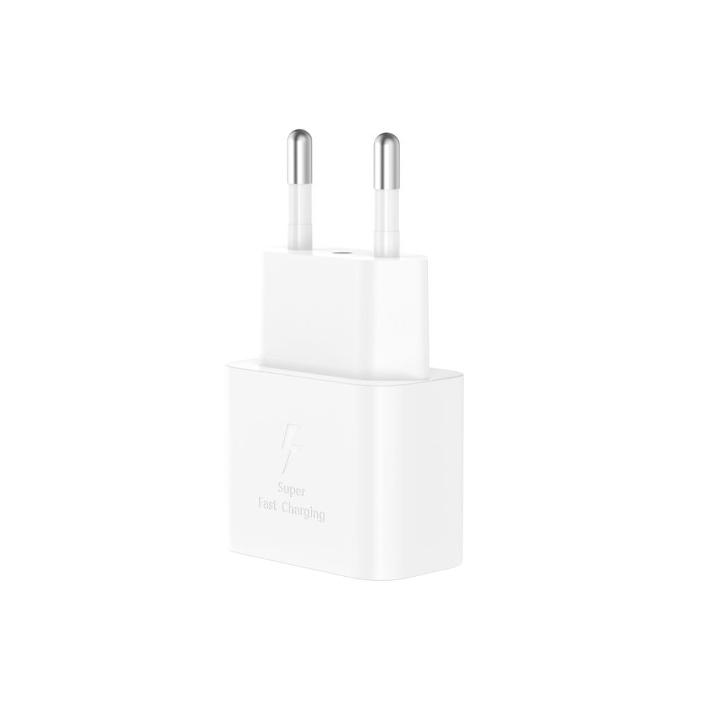 Netwerkoplader met USB-C Kabel XO Design L167, 25W, 3A, 1 x USB-C, Wit