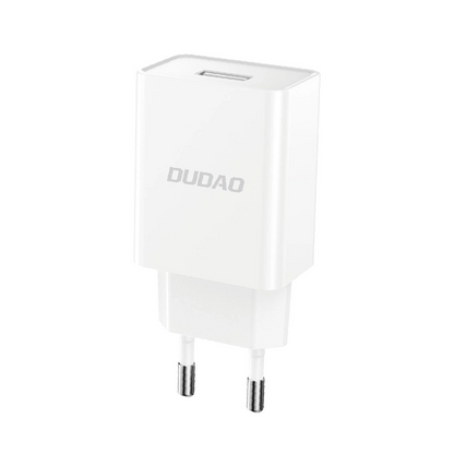 Netwerkoplader met USB-C Kabel Dudao A4EU, 10W, 2.1A, 1 x USB-A, Wit