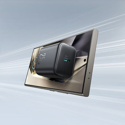 Netwerkoplader met USB-C Kabel Joyroom JR-TCF23, 25W, 3A, 1 x USB-C, Zwart