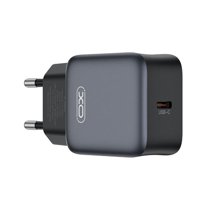 Netwerkoplader met Lightning-kabel XO Design L155, 30W, 3A, 1 x USB-C, Zwart