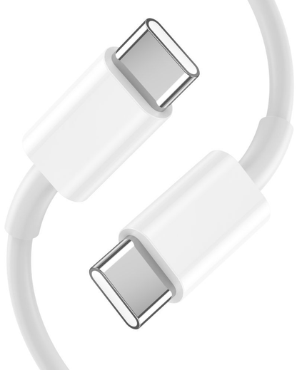Netlader met USB-C-kabel Tech-Protect C35W, 35W, 3A, 2 x USB-C, Wit