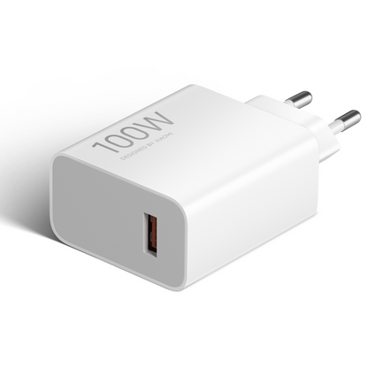 Netlader met USB-C-kabel Xiaomi MY-19-ER, 100W, 6.1A, 1 x USB-A, Wit BHR095VEU
