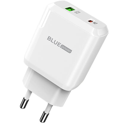 BLUE Power BLN5, 20W, 3A, 1 x USB-A - 1 x USB-C, Wit