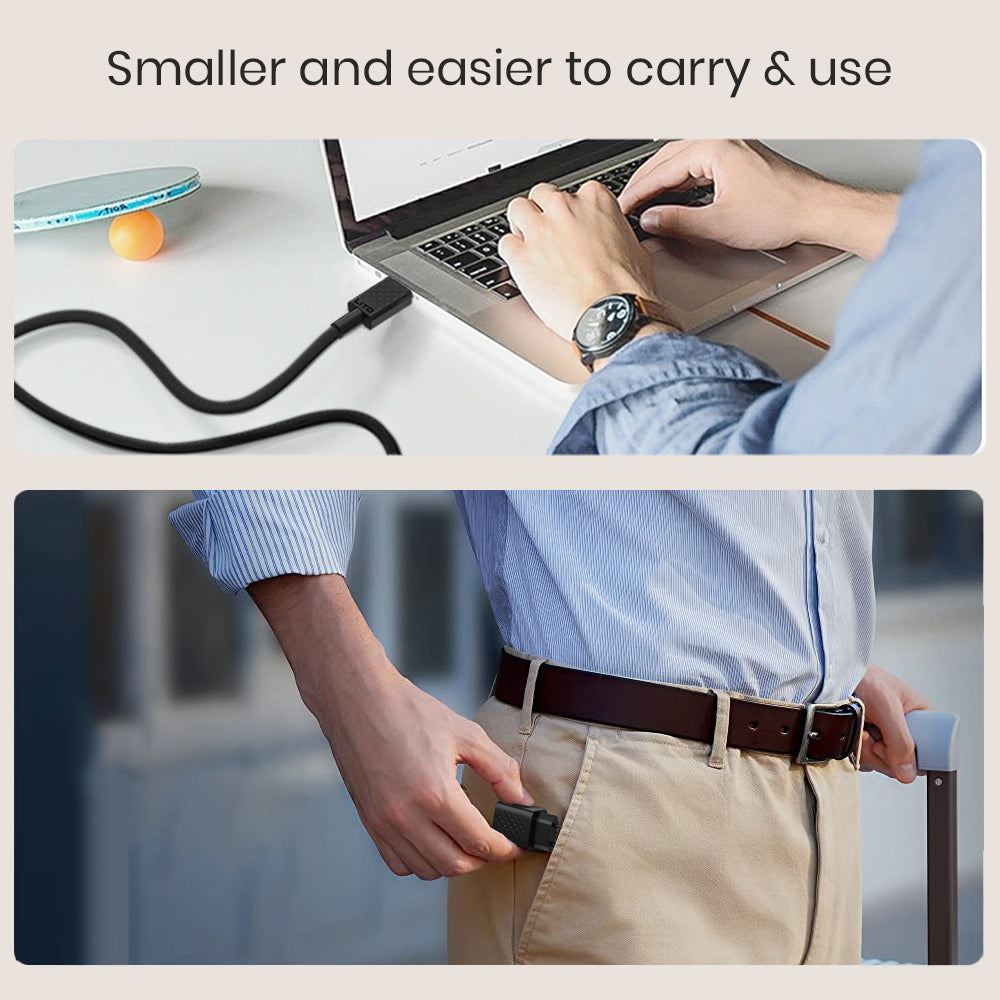 Netwerkoplader met Lightning-kabel Lito LC15L, 20W, 3A, 1 x USB-A - 1 x USB-C, Zwart