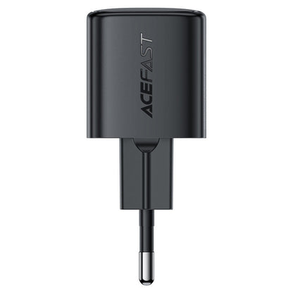 Netwerkoplader met USB-C Kabel Acefast A118, 30W, 3A, 1 x USB-C, Zwart