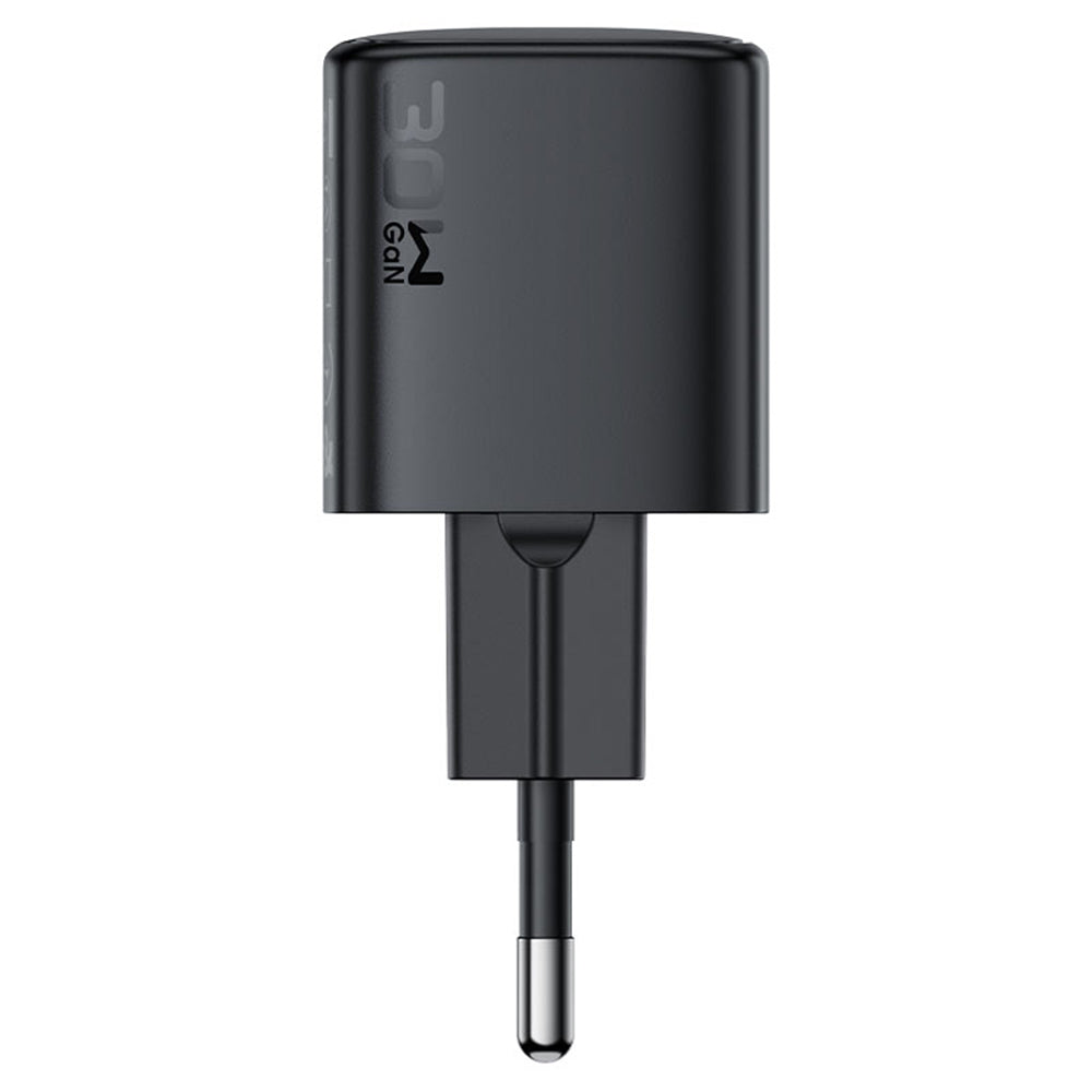 Netwerkoplader met USB-C Kabel Acefast A118, 30W, 3A, 1 x USB-C, Zwart