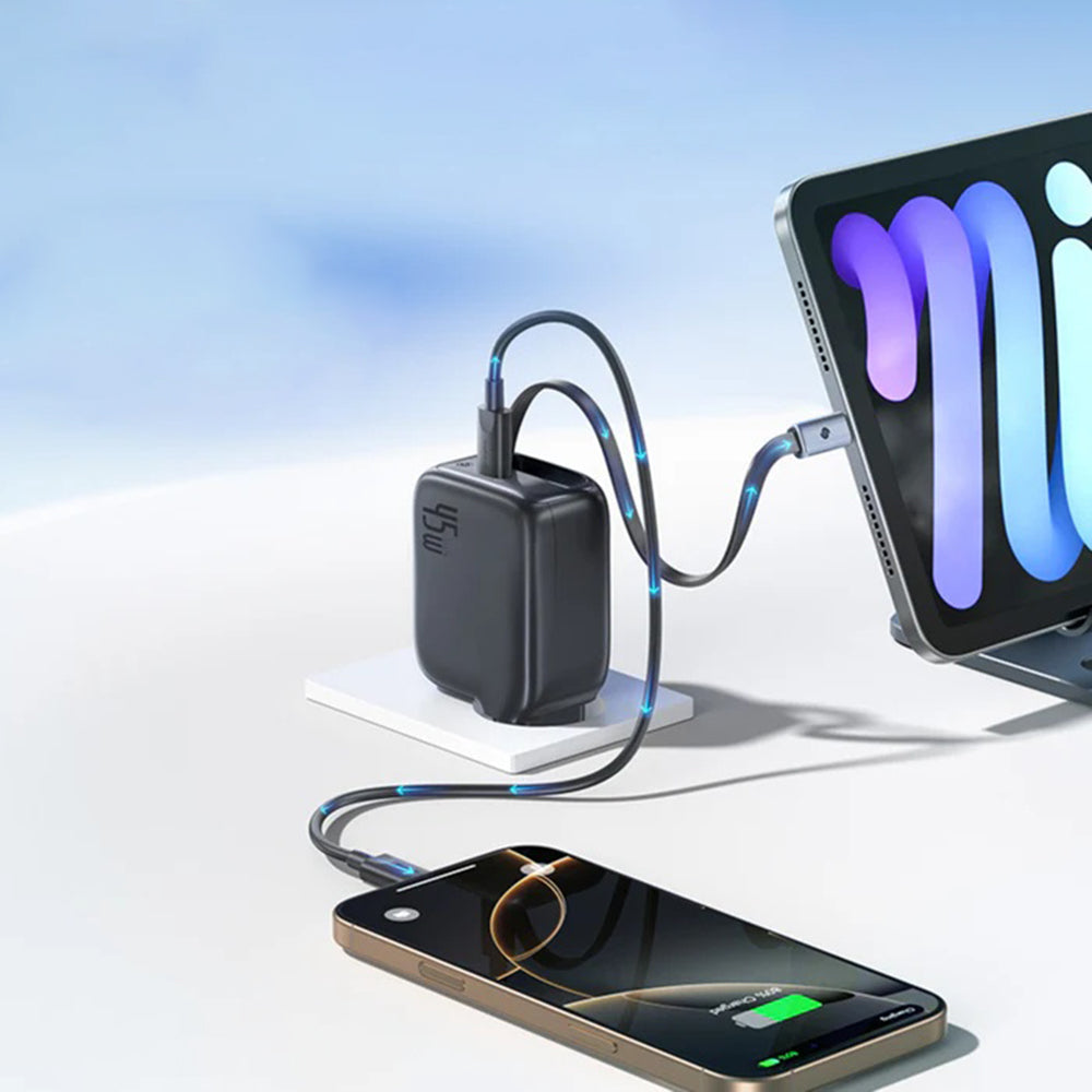 Netwerkoplader met USB-C Kabel Baseus EnerCore CJ11, 45W, 3A, 1 x USB-C, Zwart Z0004800