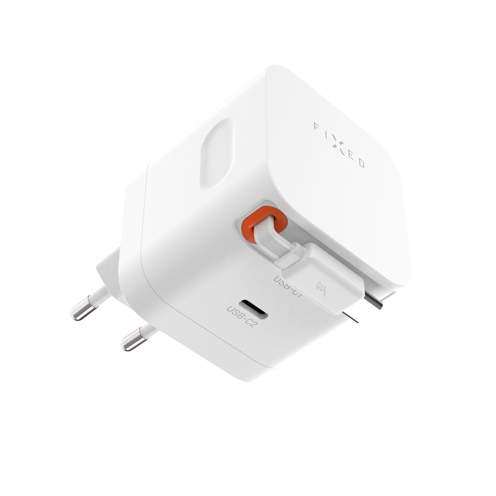 Netwerkoplader met USB-C kabel Fixed, 65W, 3.25A, 1 x USB-C, Zwart