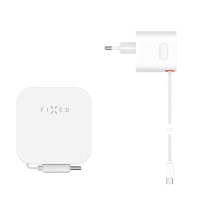 Netwerkoplader met USB-C kabel Fixed, 65W, 3.25A, 1 x USB-C, Zwart