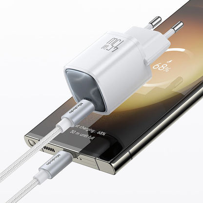 Netlader met USB-C-kabel Mcdodo Nano CH-4432, 45W, 3A, 1 x USB-C, Wit
