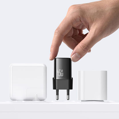 Netlader met USB-C-kabel Mcdodo Nano CH-4433, 45W, 3A, 1 x USB-C, Zwart