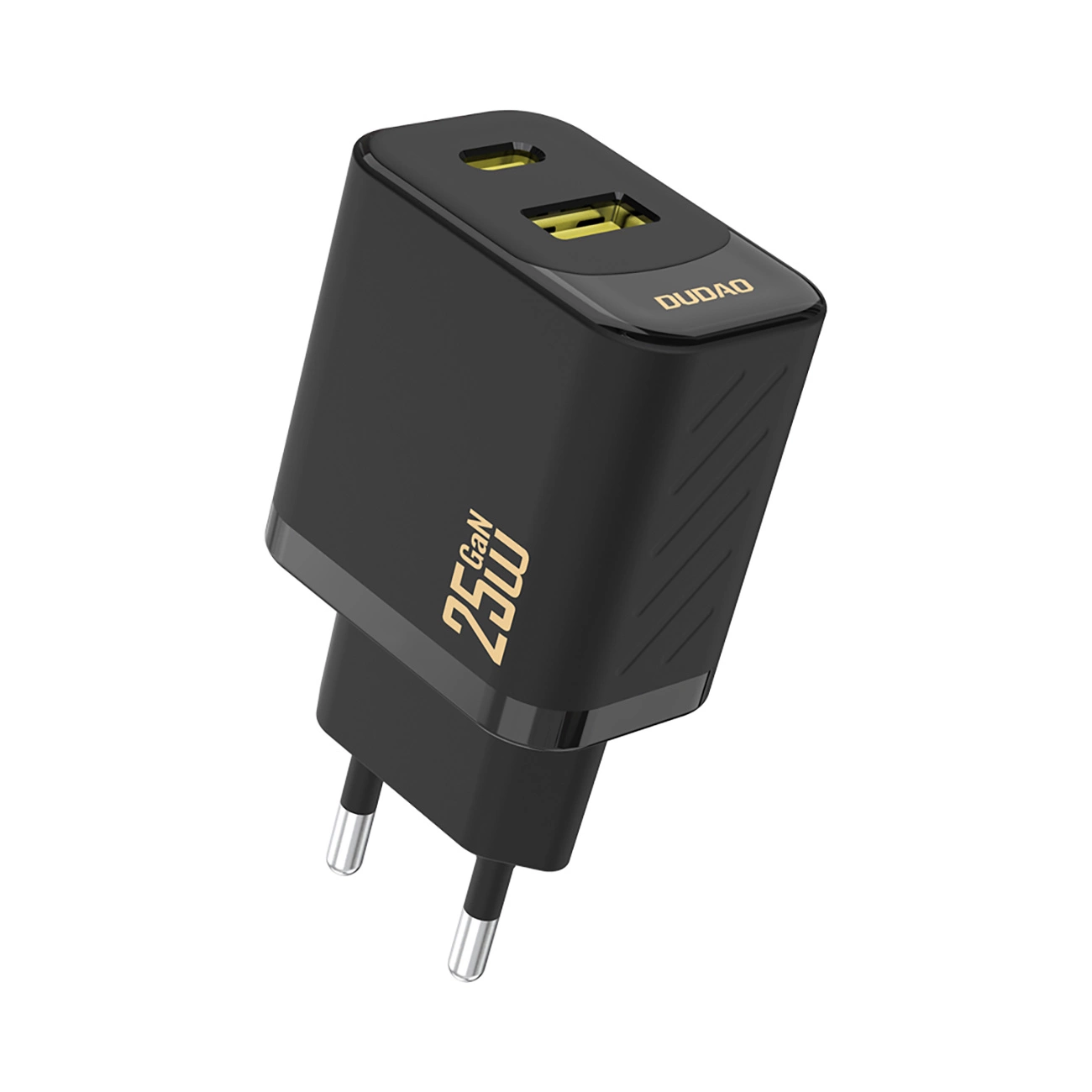 Dudao A26T Netwerkoplader, 25W, 3A, 1 x USB-A - 1 x USB-C, Zwart