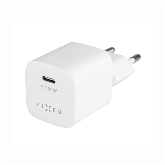 Netwerkoplader Fixed Mini, 30W, 3A, 1 x USB-C, Wit