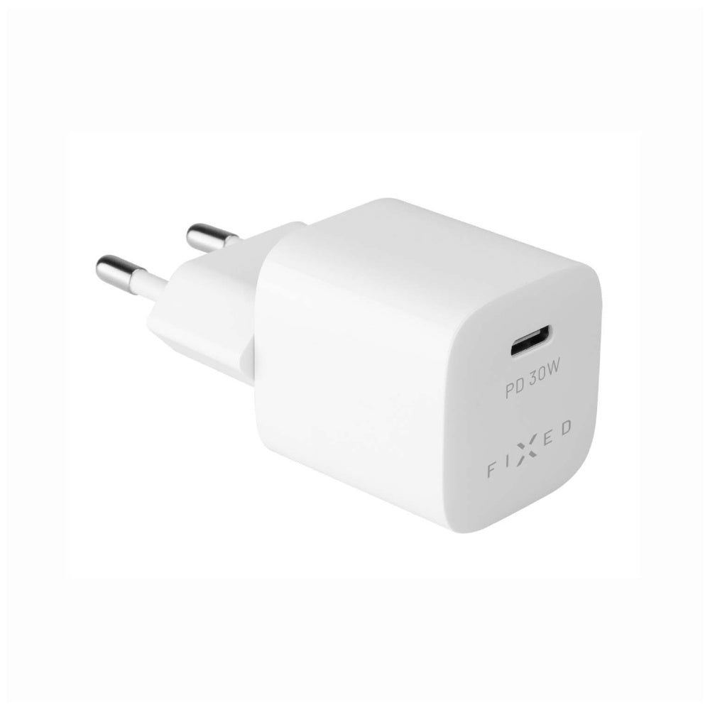 Netwerkoplader Fixed Mini, 30W, 3A, 1 x USB-C, Wit
