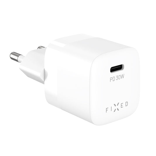 Netwerkoplader Fixed Mini2, 30W, 3A, 1 x USB-C, Wit