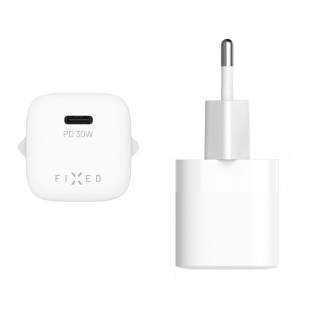 Netwerkoplader Fixed Mini2, 30W, 3A, 1 x USB-C, Wit