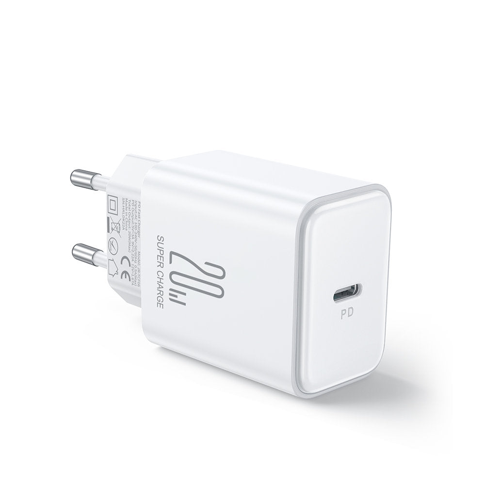 Joyroom JR-TCF06 Netwerkoplader, 20W, 3A, 1 x USB-C, Wit 